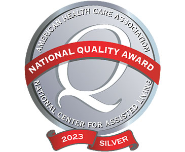 Adams Heritage Recognized with 2023 AHCA/NCAL Silver National Quality Award